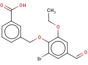 3-(2-BROMO-6-ETHOXY-4-FORMYLPHENOXYMETHYL)BENZOIC ACID