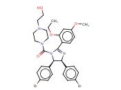METHANONE, [(4S,5R)-4,5-BIS(4-BROMOPHENYL)-2-(2-ETHOXY-4-METHOXYPHENYL)-4,5-DIHYDRO-1H-IMIDAZOL-1-YL][4-(2-HYDROXYETHYL)-1-PIPERAZINYL]-