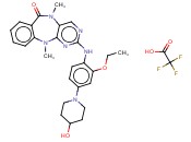 2-[[2-乙氧基-4-(4-羟基-1-<span class='lighter'>哌啶</span>基)苯基]<span class='lighter'>氨基</span>]-5,11-二氢-5,11-二甲基-6H-嘧啶并[4,5-B][1,4]苯并二氮杂卓-6-酮