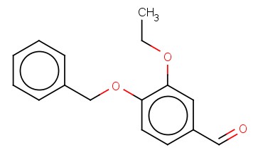 4-苄<span class='lighter'>氧基</span>-3-<span class='lighter'>乙</span><span class='lighter'>氧基</span><span class='lighter'>苯</span><span class='lighter'>甲醛</span>