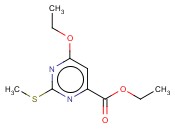 ETHYL 6-ETHOXY-2-METHYLSULFANYLPYRIMIDINE-4-CARBOXYLATE