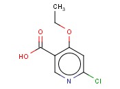 6-氯-4-乙氧基<span class='lighter'>烟酸</span>