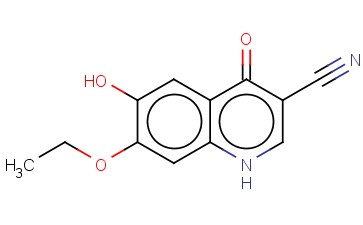 <span class='lighter'>7-ETHOXY-1,4-DIHYDRO-6-HYDROXY-4-OXO-3-QUINOLINECARBONITRILE</span>