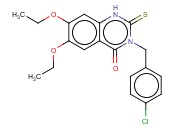 3-(4-CHLOROBENZYL)-6,7-DIETHOXY-2-THIOXO-2,3-DIHYDROQUINAZOLIN-4(1H)-ONE