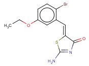 (5Z)-5-(2-BROMO-5-ETHOXYBENZYLIDENE)-2-IMINO-1,3-THIAZOLIDIN-4-ONE