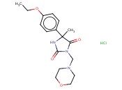氯化4-{[4-(4-乙氧苯基)-4-甲基-2,5-二羰基咪唑烷-1-<span class='lighter'>基</span>]甲基}<span class='lighter'>吗</span><span class='lighter'>啉</span>-4-正离子