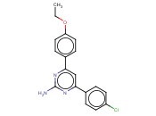 4-(4-CHLOROPHENYL)-6-(4-ETHOXYPHENYL)PYRIMIDIN-2-AMINE