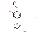 4-（氯甲基）-2-（4-乙氧基-3-<span class='lighter'>甲</span>氧基苯基）-1,3-噻唑<span class='lighter'>盐酸盐</span>