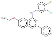N-(3-CHLORO-4-FLUOROPHENYL)-6-ETHOXY-2-(PYRIDAZIN-4-YL)QUINAZOLIN-4-AMINE