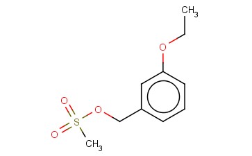 <span class='lighter'>BENZENEMETHANOL</span>, <span class='lighter'>3-ETHOXY-</span>, <span class='lighter'>1-METHANSULFONATE</span>