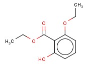 <span class='lighter'>BENZOIC</span> ACID, <span class='lighter'>2-ETHOXY-6-HYDROXY-</span>, ETHYL <span class='lighter'>ESTER</span>