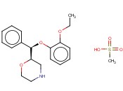 2-[(2-ETHOXYPHENOXY)PHENYLMETHYL]MORPHOLINE <span class='lighter'>MESYLATE</span>