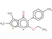 2-ETHOXY-5,6-DIMETHYL-3-P-TOLYLTHIENO[2,3-D]PYRIMIDIN-4(3H)-ONE