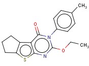 2-ETHOXY-3-(P-TOLYL)-6,7-DIHYDRO-3H-CYCLOPENTA[4,5]THIENO[2,3-D]PYRIMIDIN-4(5H)-ONE