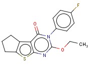 2-ETHOXY-3-(4-FLUOROPHENYL)-6,7-DIHYDRO-3H-CYCLOPENTA[4,5]THIENO[2,3-D]PYRIMIDIN-4(5H)-ONE