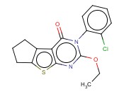 3-(2-CHLOROPHENYL)-2-ETHOXY-6,7-DIHYDRO-3H-CYCLOPENTA[4,5]THIENO[2,3-D]PYRIMIDIN-4(5H)-ONE