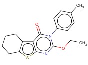 2-ETHOXY-3-(P-TOLYL)-5,6,7,8-TETRAHYDROBENZO[4,5]THIENO[2,3-D]PYRIMIDIN-4(3H)-ONE