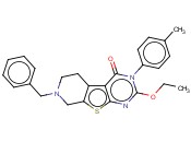7-BENZYL-2-ETHOXY-3-(P-TOLYL)-5,6,7,8-TETRAHYDROPYRIDO[4',3':4,5]THIENO[2,3-D]PYRIMIDIN-4(3H)-ONE