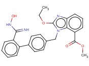 1H-BENZIMIDAZOLE-7-CARBOXYLIC ACID, 2-ETHOXY-1-[[2'-[(HYDROXYAMINO)IMINOMETHYL][1,1'-BIPHENYL]-4-YL]METHYL]-, METHYL ESTER
