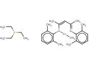 N,N'-[BIS(2,6-DIMETHYLPHENYL)-1,3-DIMETHYL-1,3-PROPANEDIYLIDENE](METHYL) (TRIETHYLPHOSPHINE)PALLADIUM(II)