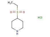 PIPERIDINE, 4-(ETHYLSULFONYL)-, HYDROCHLORIDE (1:1)