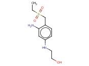 2-((3-AMINO-4-((ETHYLSULFONYL)METHYL)PHENYL)AMINO)ETHANOL