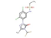 ETHANESULFONAMIDE, N-[2,4-DICHLORO-5-[4-(DIFLUOROMETHYL)-4,5-DIHYDRO-3-METHYL-5-OXO-1H-1,2,4-TRIAZOL-1-YL]PHENYL]-