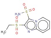 2-(Ethylsulfonyl)imidazo[1,2-a]pyridine-3-sulfonamide