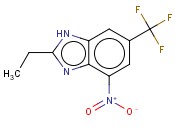2-乙基-4-硝基-6-(三氟<span class='lighter'>甲基</span>)-1H-<span class='lighter'>苯并咪唑</span>