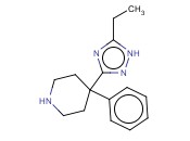 4-(5-ETHYL-1H-1,2,4-TRIAZOL-3-YL)-<span class='lighter'>4-PHENYLPIPERIDINE</span>