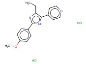 4-ETHYL-2(P-METHOXYPHENYL)-5-(4'-PYRIDYL)-1H-IMIDAZOLE, DIHCL