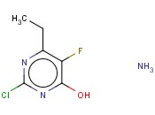 2-<span class='lighter'>氯</span>-6-乙基-5-氟-4-<span class='lighter'>羟基</span><span class='lighter'>嘧啶</span>胺盐
