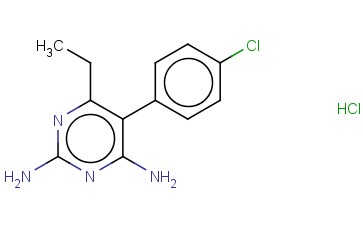 5-(4-氯<span class='lighter'>苯基</span>)-6-乙基嘧啶-2,4-二<span class='lighter'>胺</span><span class='lighter'>盐酸盐</span>