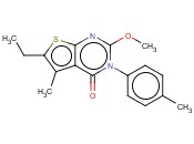6-ETHYL-2-METHOXY-5-METHYL-3-P-TOLYLTHIENO[2,3-D]PYRIMIDIN-4(3H)-ONE