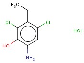 2,4-二氯-3-乙基-6-<span class='lighter'>氨基</span>苯酚<span class='lighter'>盐酸盐</span>