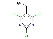 2,4,6-<span class='lighter'>三</span><span class='lighter'>氯</span>-5-乙基嘧啶