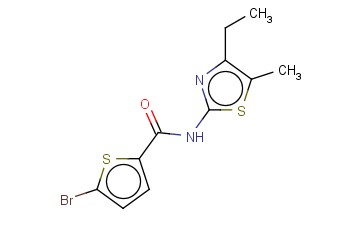 5-BROMO-N-(4-ETHYL-5-METHYL-1,3-THIAZOL-2-YL)THIOPHENE-2-CARBOXAMIDE