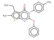 5-ETHYL-6-METHYL-2-PHENOXY-3-P-TOLYLTHIENO[2,3-D]PYRIMIDIN-4(3H)-ONE