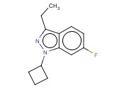 1-CYCLOBUTYL-3-ETHYL-6-FLUORO-1H-INDAZOLE