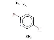 2,5-DIBROMO-3-ETHYL-6-METHYLPYRIDINE