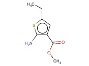 METHYL 2-<span class='lighter'>AMINO</span>-5-ETHYLTHIOPHENE-3-CARBOXYLATE