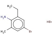 4-BROMO-2-ETHYL-6-METHYLANILINE <span class='lighter'>HYDROBROMIDE</span>