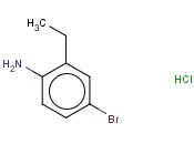 4-<span class='lighter'>BROMO</span>-2-ETHYLANILINE <span class='lighter'>HYDROCHLORIDE</span>