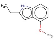 2-ETHYL-4-<span class='lighter'>METHOXYINDOLE</span>