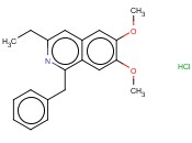 1-苄基-3-乙基-6,7-二<span class='lighter'>甲</span>氧基异喹啉<span class='lighter'>盐酸盐</span>