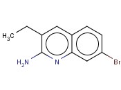 2-<span class='lighter'>AMINO</span>-7-BROMO-3-ETHYLQUINOLINE
