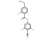 4-乙基-2-<span class='lighter'>氟</span><span class='lighter'>苯甲酸</span> 4-氰基-3,5-二<span class='lighter'>氟</span>苯<span class='lighter'>酯</span>