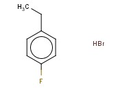 1-ETHYL-4-FLUOROBENZENE <span class='lighter'>HYDROBROMIDE</span>