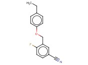 3-(4-ETHYLPHENOXYMETHYL)-<span class='lighter'>4-FLUOROBENZONITRILE</span>