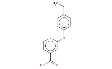 2-(4-ETHYLPHENOXY)-4-PYRIDINECARBOXYLIC ACID